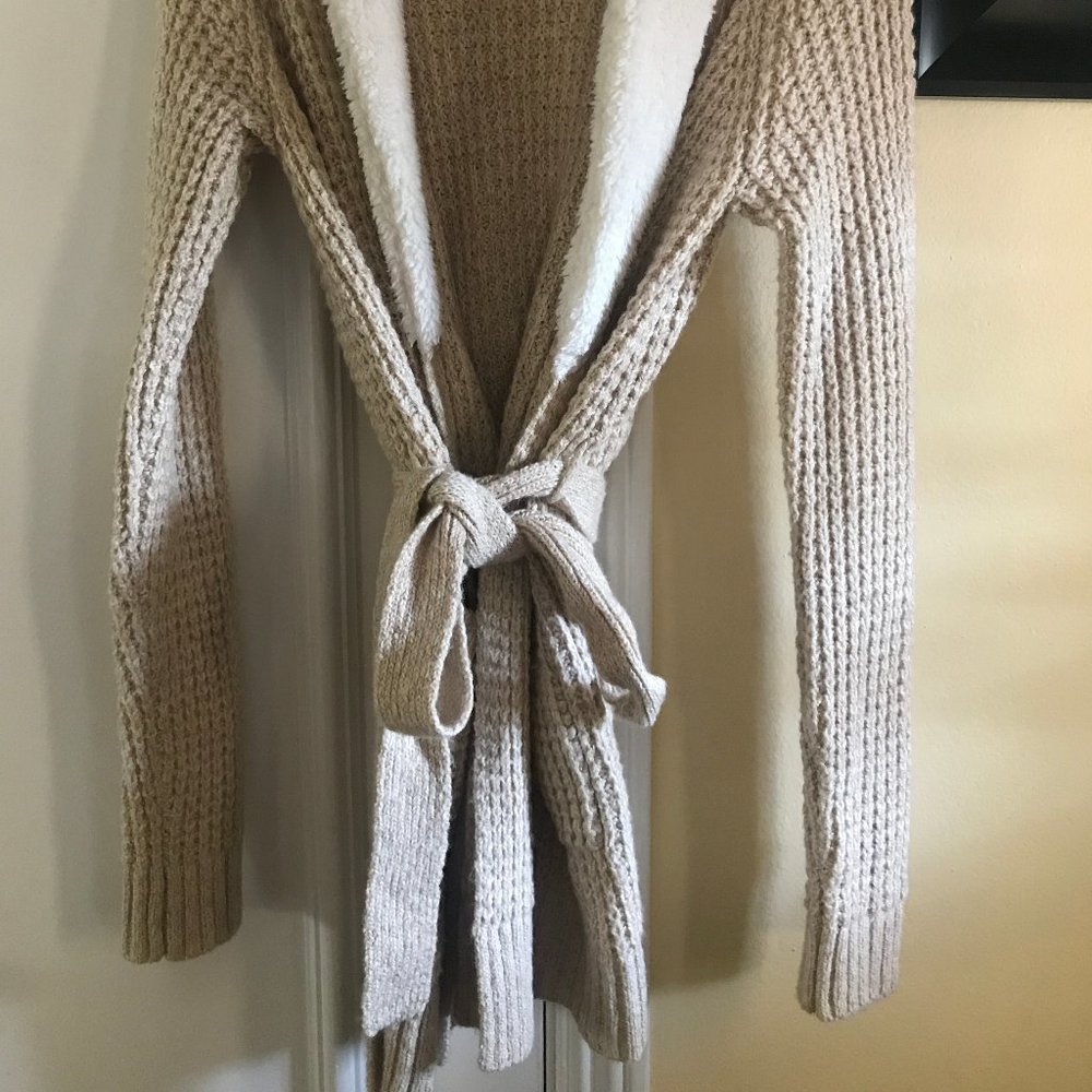 Cozy Tan Robe Size M - Picture 3 of 5